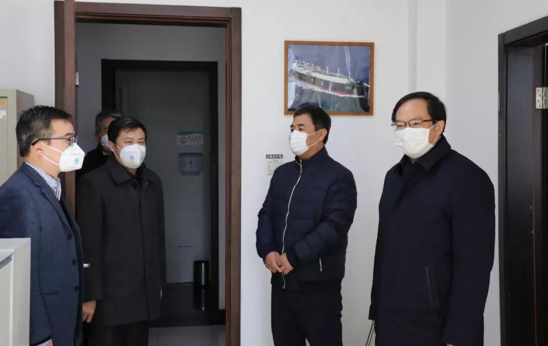 楊金成到長城電子、綜合院檢查指導(dǎo)疫情防控和復(fù)工復(fù)產(chǎn)工作