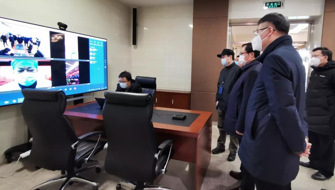 楊金成到七院、七一四所檢查指導(dǎo)疫情防控和復(fù)工復(fù)產(chǎn)工作